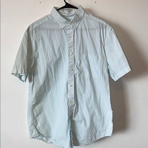 green and white shirt goodifellow & co